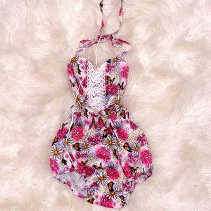 Butterfly romper